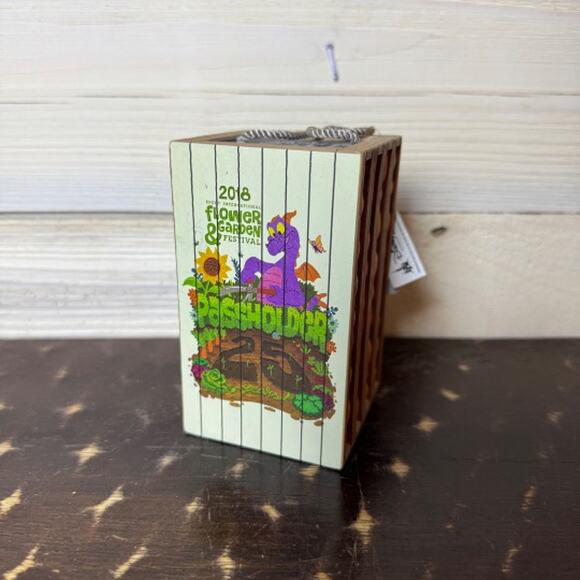 Disney Other - Disney Epcot Flower and‎ Garden Festival 2018 Passholder Figment Planter